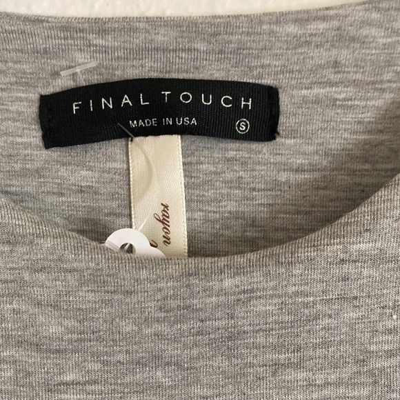Final Touch High Neck Racerback Tank - Picture 2 of 3